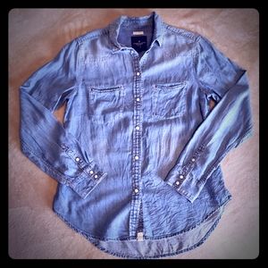 AE Denim Button Down shirt